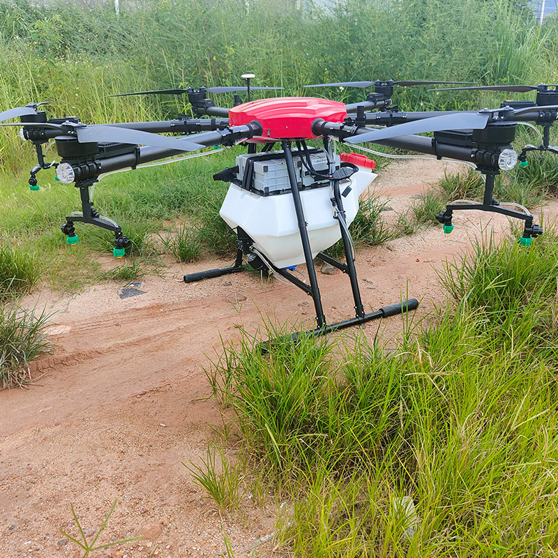 6 assi 60L Fertilizzante drone Agricoltura Spraying Drone Agriculture